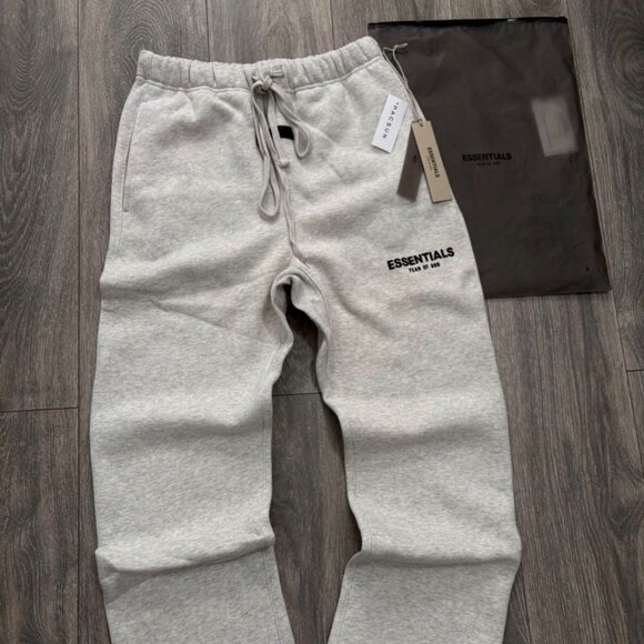 Essentials x large light oat sweatpants